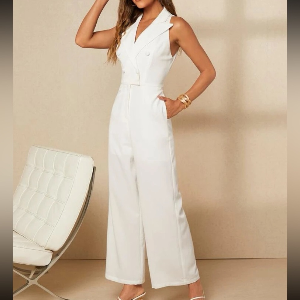 White jumpsuit